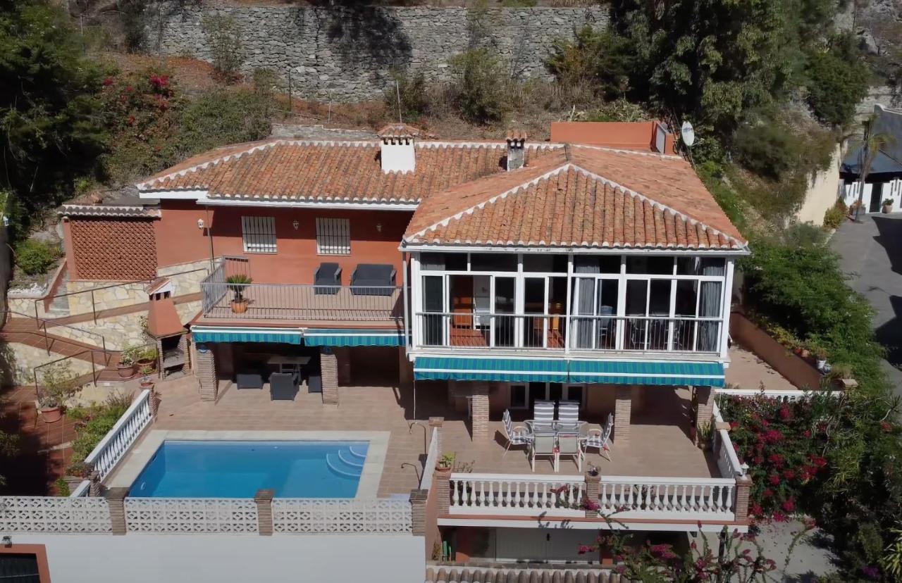 Espectacular Casa En La Playa Con Piscina Privada Villa Almunecar Luaran gambar
