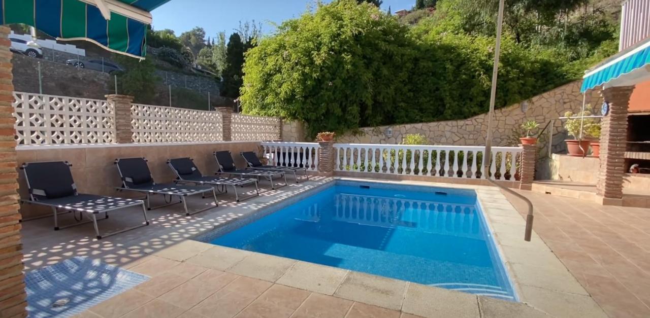 Espectacular Casa En La Playa Con Piscina Privada Villa Almunecar Luaran gambar