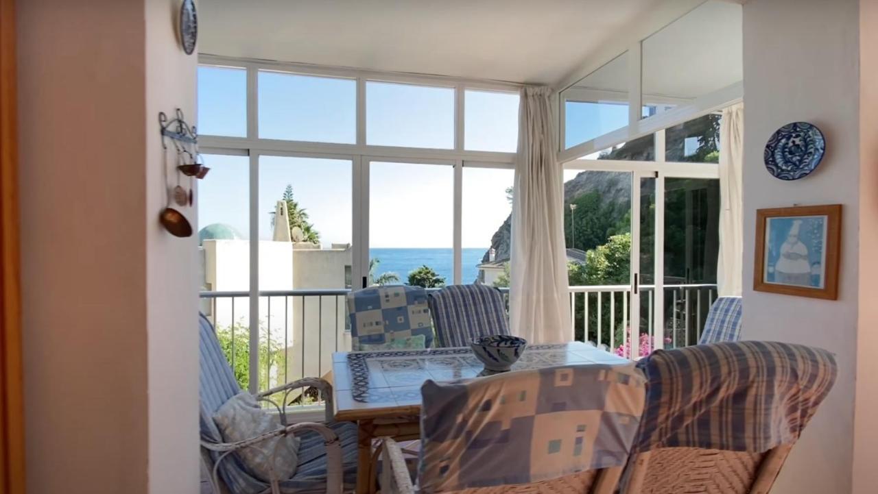 Espectacular Casa En La Playa Con Piscina Privada Villa Almunecar Luaran gambar